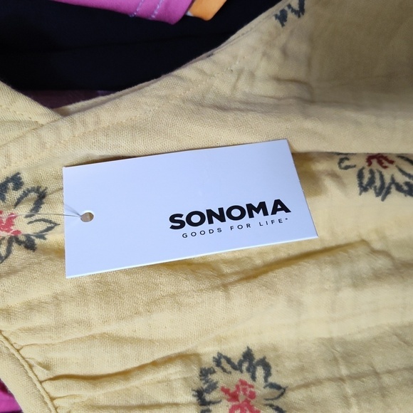 NWT Sonoma Plus Size Summer Ruffle Strap Top - Picture 4 of 8